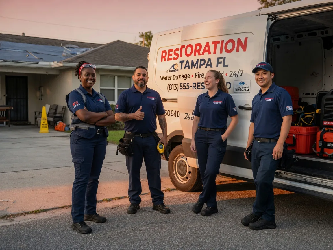 Water Damage Restoration company in Anna, OH